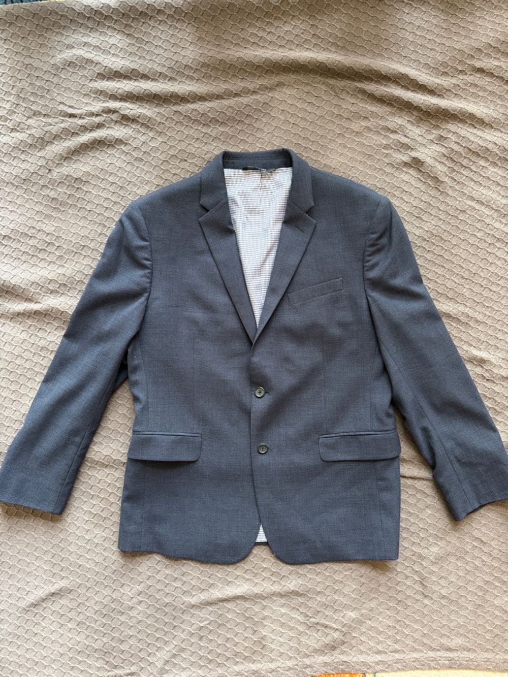 Banana Republic Italian Navy Blue Modern Slim Fit 42S Blazer